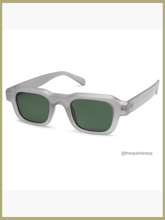 Trendy Small Square Sunglasses for Women Men Retro Shades UV400 Protection main image 4